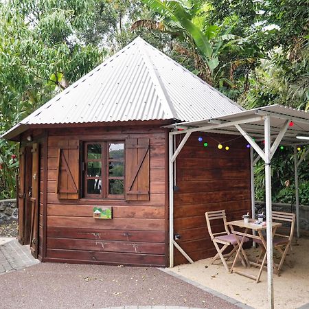 Les Cabanes Du Voyageur Sainte-Marie Bagian luar foto