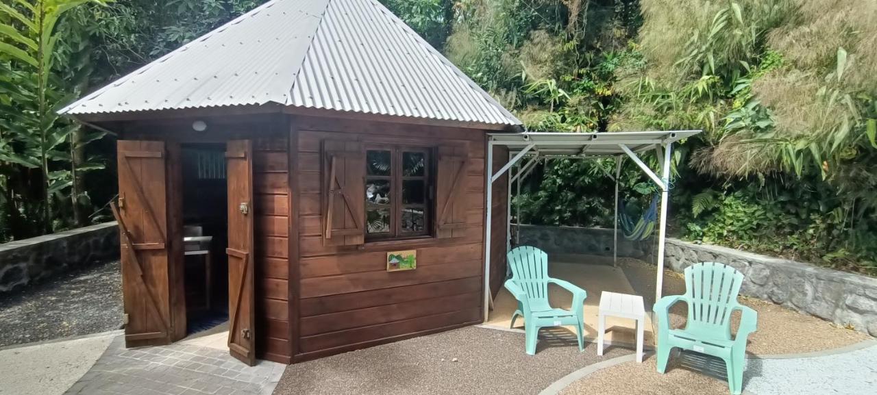 Les Cabanes Du Voyageur Sainte-Marie Bagian luar foto